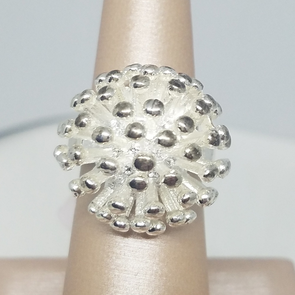 3/$30 Silver Burst Ring